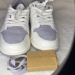 Nike White and Grey  Athletic Shoes OG Atmosphere